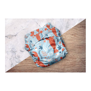 Pañal de tela para bebé, tela de algodón orgánico impermeable, muselina - Product Image 1