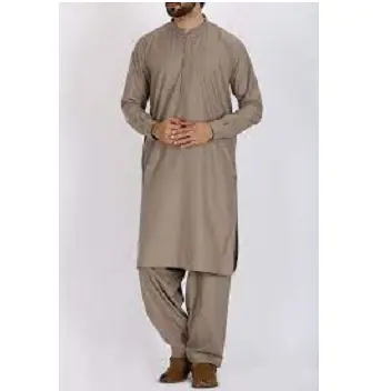 คุณภาพดีร้อนขายใหม่หลากหลาย2021 Shalwar Kameez สูทสบายสำหรับเพศชาย