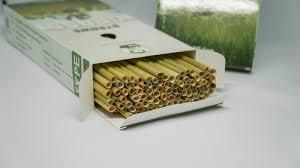 Bio les pailles à boire environnementales 100% naturelles au Vietnam pailles d'herbe bon prix - Product Image 5