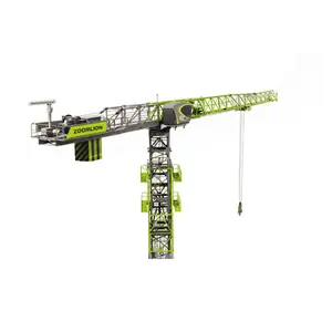 Hot ZOOMLION 10T 70M Jib Chiều Dài Flat-Top Tháp Thủy Lực Crane T7015-10E Nhà Máy Giá - Product Image 1