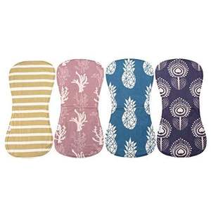 soft and trendy baby burp <b>cloth</b> 100% cotton and comfortable for new born babies for boy and girl printed baby burp - Product Image 1