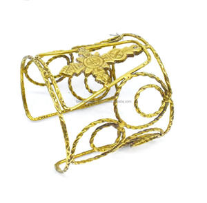 2025 First Sunday of (June) African People <b>Engraved</b> Bracelet Jewelry Royal Mughal glow jewelry Wedding Cuff Design for Christmas - Product Image 2
