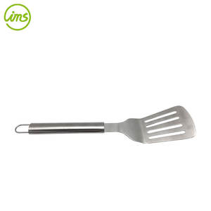 Spatule à molette fendue en acier inoxydable, barbecue, rôtissoire à fentes - Product Image 4