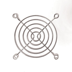 Protecteur de doigts en acier inoxydable Strikefan G08A5-4HA-R pour ventilateur axial 8 cm - Product Image 1
