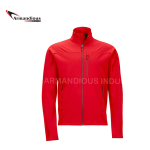 Men's Custom Made <b>Soft</b> <b>Shell</b> Windbreaker <b>Jacket</b> Outdoor Apparel with <b>Hooded</b> Collar for Winter New Design OEM Service Available - Product Image 5