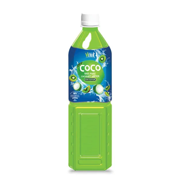 Vinut-agua de coco Natural con sabor a Kiwi, 1L