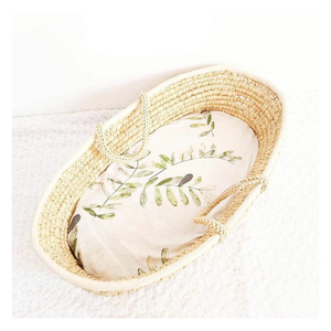 New Arrival Super Soft Pure Organic Cotton Ecofriendly Bassinet Sheets - Product Image 1