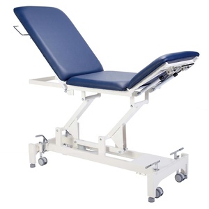 Mesa de Tratamiento Eléctrico de 3 Secciones EU25 con Construcción de PVC + Bobina Laminada en Caliente para Uso en Fisioterapia - Product Image 3