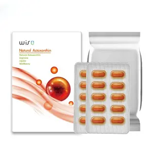 2019 Tonique de santé Capsules 100% Astaxanthine naturel avec l-arginine Chinois Goji Extrait De Jujube