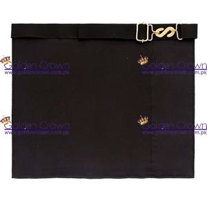 Rito escocés 9th grado seda delantal | Accesorios masónicos delantal proveedor - Product Image 3