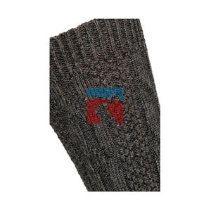 Calcetines de Tubo Casuales a Cuadros, 100% Lana, Antibacterianos, Ecológicos, con Logotipo Personalizado, Impresión Digital, Blancos, Unisex, Diseño Invernal - Product Image 2