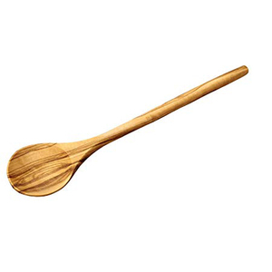 Ensemble de cuillères en bois à Long manche 3 pièces couverts de mariage pour Restaurant hôtel ensemble de couverts en bois - Product Image 4