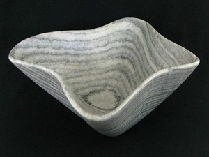 Bol banane de fruits, bol marbré gris fumé de fruits - Product Image 2