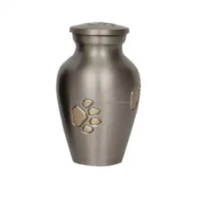 Pet Urns Cremation With Pewter Finish