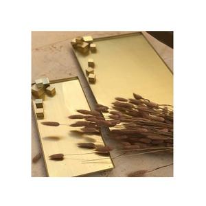 Plateau de service de nourriture en laiton de couleur or de conception Unique plateau de petit déjeuner de meilleure qualité pour le fournisseur en gros - Product Image 3