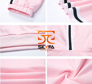 Alta calidad de los hombres gimnasio deportes cremallera hasta Sudadera con capucha Jogger chándal XL tamaño equipo de fútbol americano fábrica al por mayor - Product Image 4