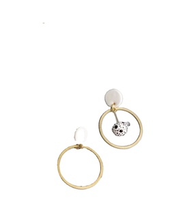 Boucle d'oreille en résine et bois pour femme, nouveau design, look Premium, mode, bijoux, 1/5 - Product Image 1