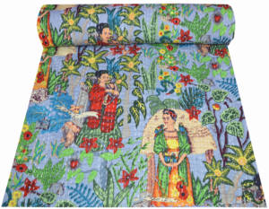 ผ้านวมผ้าฝ้าย100% Kantha - Product Image 4
