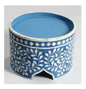 Présentoir à gâteau en bois de luxe le plus vendu nouvelle version incrustation de nacre pour mariage et anniversaire fabriqué à la main en Inde - Product Image 4