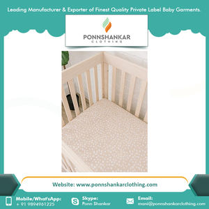 <b>Fitted</b> Crib <b>Sheets</b> Premium 100% Cotton Toddler & Baby <b>Fitted</b> Crib <b>Sheet</b> - Product Image 4