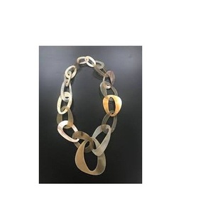 สร้อยคอเขาควายธรรมชาติสำหรับสร้อยคอเครื่องประดับที่สง่างามสำหรับผู้หญิงและผู้หญิงของขวัญที่ดีที่สุดสร้อยคอแตร - Product Image 6