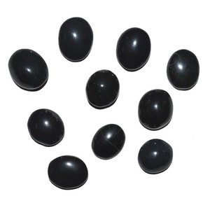 Get Online Black Agate Ring Oval Cabs : Black Agate Ring Oval Cabs For Sale - Product Image 1