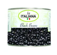 Canned Black Kidney Beans 400g Small Black Beans Canned Food Steamed 0.4Kg Salty Water Easy Open Lid Tin mit 36M Shelf Life
