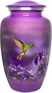 Aria Indian Manufacturer L MAX B EXPORTS Aluminum Urn Tree Printed for Adult Ashes Burial <b>Funeral</b> <b>Supplies</b> Cremation - Product Image 4