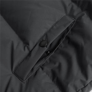 เสื้อแจ็คเก็ตขนห่านคุณภาพสูงแบบมีฮู้ดสำหรับฤดูหนาว น้ำหนักเบา คอตั้ง ไซส์ใหญ่ ปิดด้วยซิป พิมพ์ลายตามสั่ง สำหรับกิจกรรมกลางแจ้ง - Product Image 5