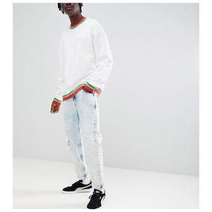 2023สเวตเชิ้ตแขนยาวของผู้ชายผ้าฝ้าย100% ดีไซน์ใหม่ขนาดใหญ่พิเศษใส่สบายพิมพ์โลโก้และลายปัก - Product Image 3