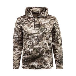 Veste de camouflage d'hiver pour hommes en gros, sweat à capuche en polyester, poche zippée respirante pour la pêche, la pluie, la mode en plein air - Product Image 1