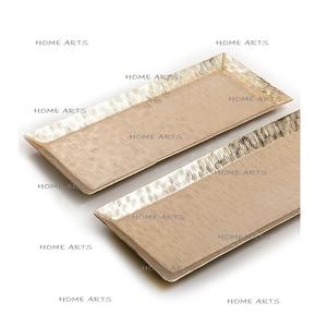 Fabuloso diseño vajilla bandeja para servir Juego de 2 tamaños diferentes fechas postre bandeja para servir para los más vendidos - Product Image 3