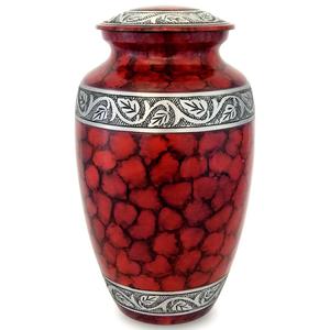 Urns งานศพโกศสีแดง,อุปกรณ์งานศพโกศสำหรับผู้ใหญ่ตกแต่งบ้านและโรงแรม - Product Image 1