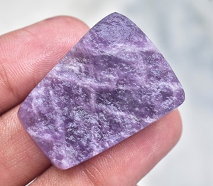 Lepidolite cabujón Druzy venta al por mayor Semi preciosas Lepidolite Druzy joyería - Product Image 6