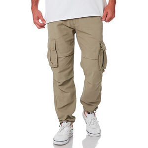 Pantalon Cargo de meilleure qualité 100% coton pour hommes, tenue décontracté, motif solide, grande taille, imperméable, fabriqué au Pakistan, à vendre - Product Image 3