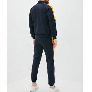 Survêtement Homme Deux Pièces Sweat-shirt Costume Homme Patchwork Impression Sweatshirts Sweatshirts Hoodies Survêtements - Product Image 3