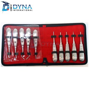 Juego de 10 Instrumentos de Extracción Dental, Elevadores y Pinzas para Cirugía Oral, para Uso Médico - Product Image 4