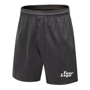 Hot Sale Men's Gym Shorts 100% Polyester Training Sportswear Elastic Waist Closure Eco-Friendly Pattern <b>Decorated</b> Formal Style - Product Image 2