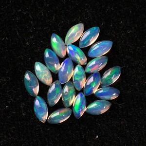 Opale éthiopienne naturelle Marquise 1,50x3mm, pierre précieuse en vrac de haute qualité, prix d'usine en gros - Product Image 2