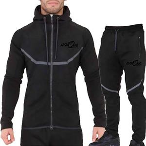 Chándal Deportivo para Hombre, Diseño Personalizado de Alta Calidad, Estilo Moderno 2 en 1, Poliéster/Algodón, con Capucha, para Invierno, Gran Venta 2026 - Product Image 2
