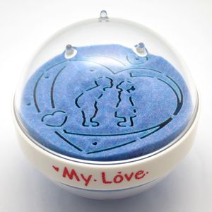 ที่ทับกระดาษทรายอะคริลิคของขวัญของที่ระลึกงานแต่งงาน - Product Image 5