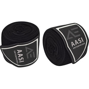 AASI ENTERPRISES Bandages de boxe élastiques en coton pour arts martiaux (MMA/Kickboxing/Muay Thai) - Paire unisexe toutes tailles - Product Image 6
