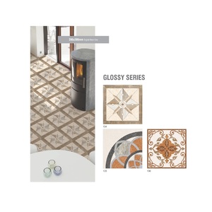 Baldosas de cerámica de alto brillo para habitación color blanco superficie brillante 40x40cm - Product Image 5