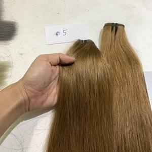 ซัพพลายเออร์ชั้นนำ #5สีผ้าเครื่องผมกระดูกตรงมนุษย์ผม8-34นิ้วความยาวหนังกำพร้าชิดผม - Product Image 5