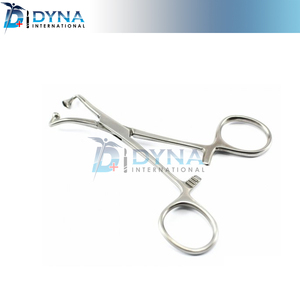 Backhaus tissue clip forceps ball & <b>socket</b> 11 cm pliers clamp Surgery Veterinary - Product Image 1