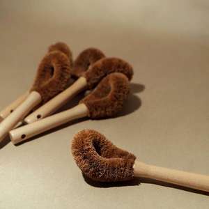 Cepillos de limpieza Natural, cepillo de cocina con mango de madera, plato de fibra de coco, la mejor calidad de Vietnam - Product Image 2