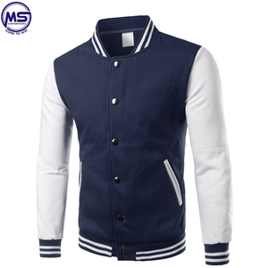 Slim Fit High Quality <b>Man</b> Sleeves Varsity Wool Custom Letterman Style College <b>Jackets</b> - Product Image 2