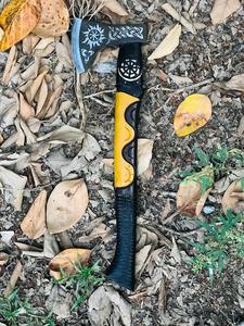 HACHE DE VIKING FORAGÉE À LA MAIN SUR MESURE TOMAHAWAK HACHETTE DE BARBE, HACHE DE CAMPING, HACHE DE PACK CADEAU - Product Image 4