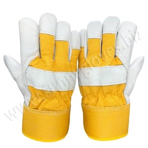 Guantes de trabajo resistentes al desgaste para hombre, guante de seguridad de piel de oveja, gran oferta, nueva marca - Product Image 6