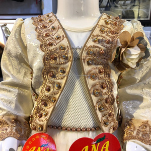 Koti-vestido de fiesta de lujo, nuevo diseño de lujo, vestidos koti para bebés y niñas - Product Image 3